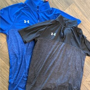 Under Armour Dual Tone Half-Zip 2 shirts(lot)